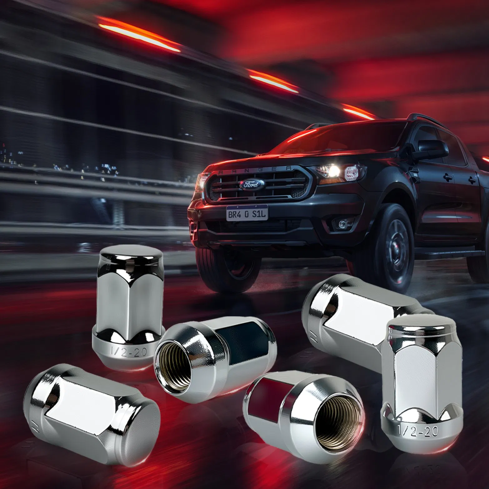 Premium Metric Carbon Steel Wheel Lug Nut for Vehicles