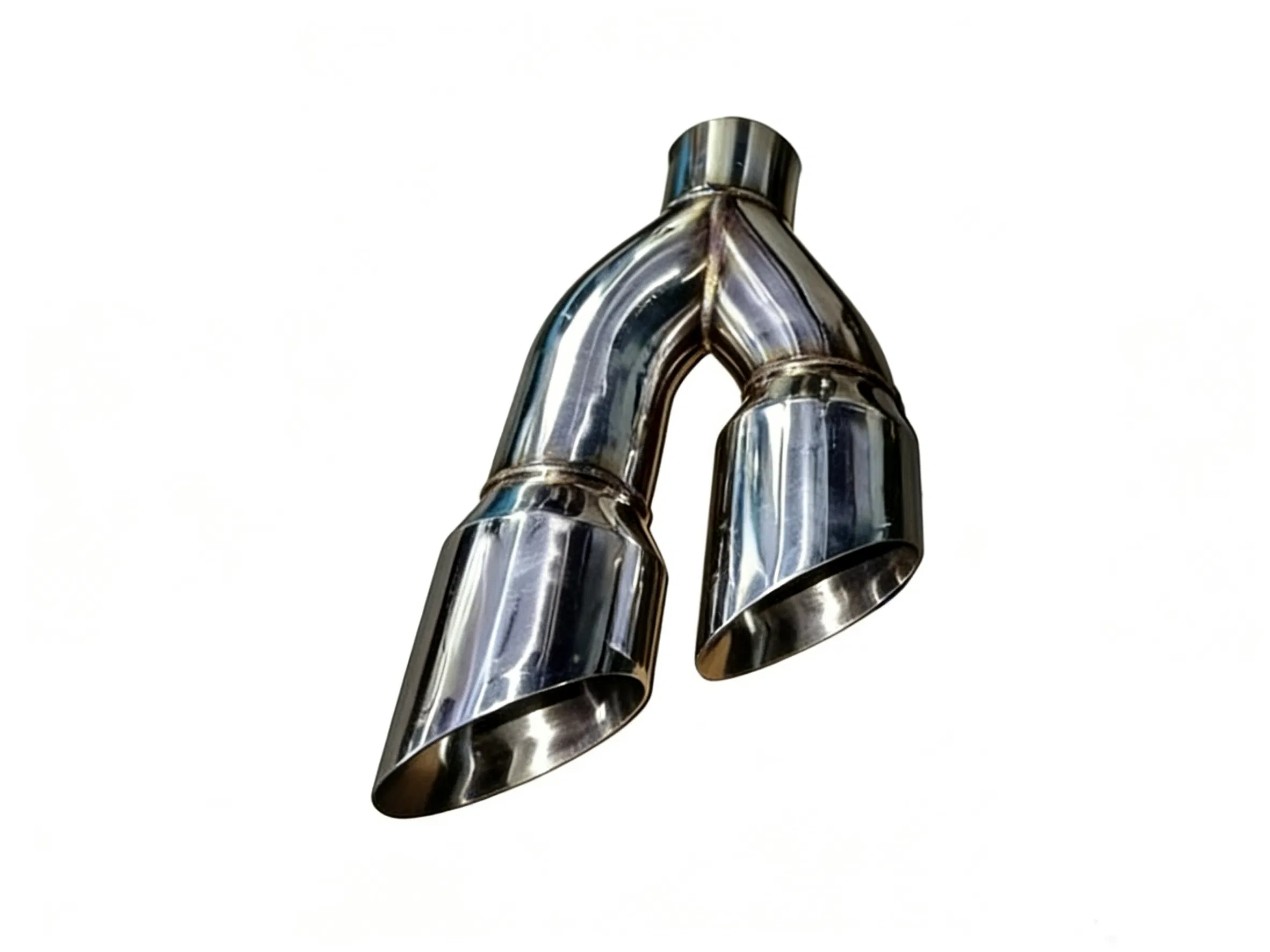 Наконечник выхлопной трубы 3" вход, 2x4" выход, 16"