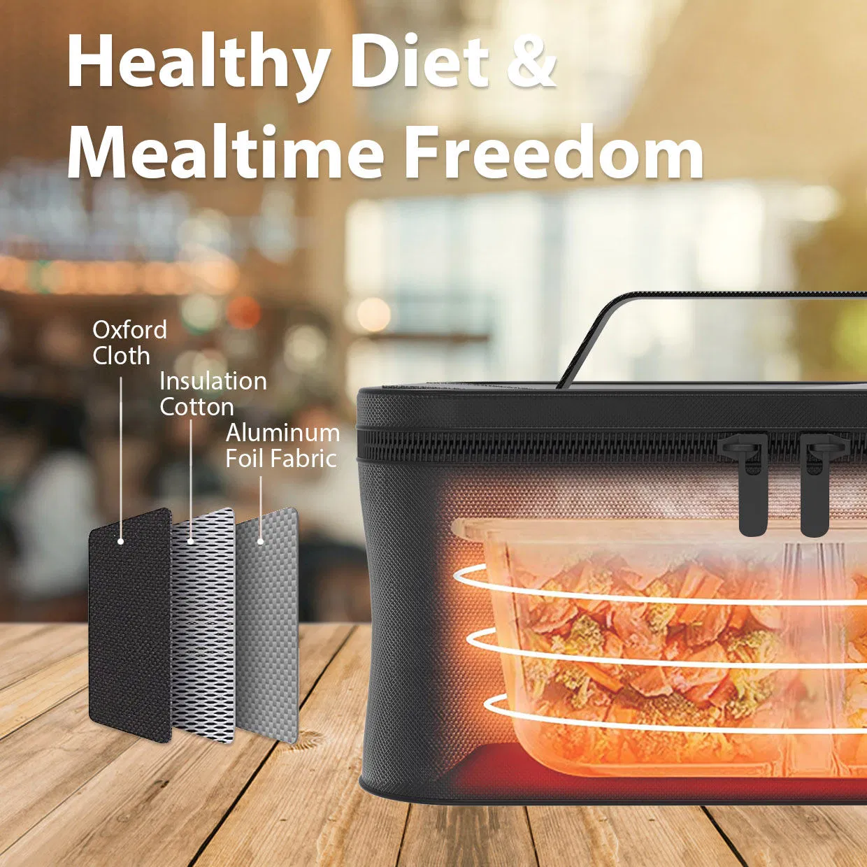 Подогреватель еды для авто Dual-Power, 1.7л