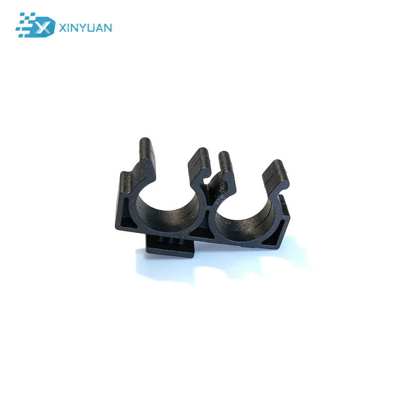 OEM Customized Car Auto Part High-Quality Universal Black Plastic Pipe Clamp for Auto Parts