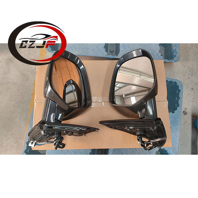 Czjf New Body Parts Car Accessories EU Black Rearview Mirror Assembly with 9 Wires Featuring Heated Function and Turn Signals for Mitsubishi Outlander 2014-2019