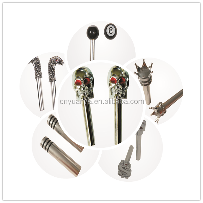 Wholesale Auto Parts 2PCS/Set Car Door Latch Lock Safety Skull Door Bolt