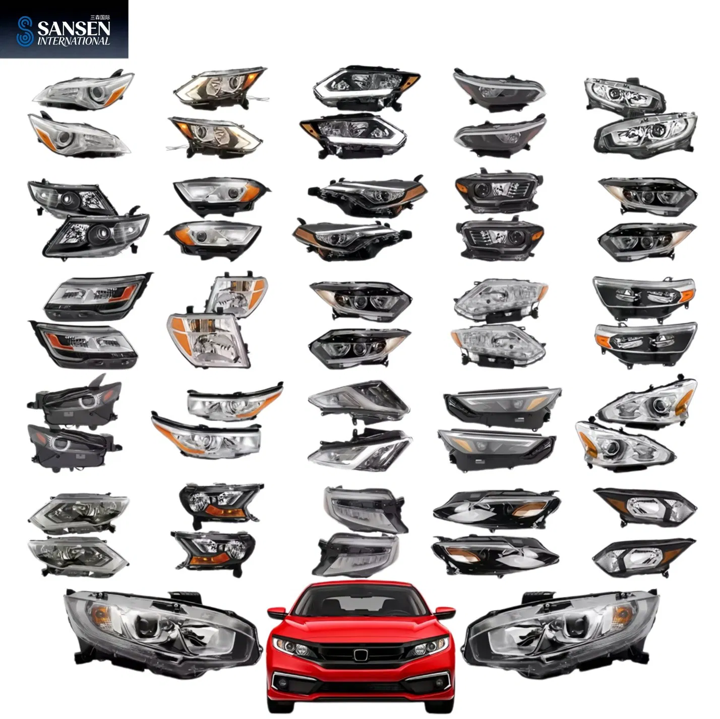 LED Projector Headlight Assembly for 2020-2023 Toyota RAV4 Options