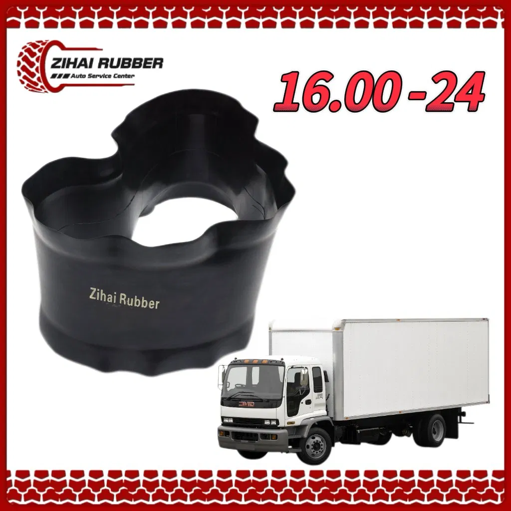 Zihai Rubber Factory 16.00-24 Low Price Great Quality OTR AG Tire Spare Parts Heavy-Duty Loader Wheel Accessories Natural Material Rubber Tyre Inner Tube Flap