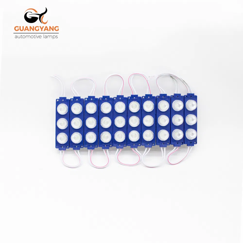 Светодиодный модуль Fagis 6x3W синий 12В для авто