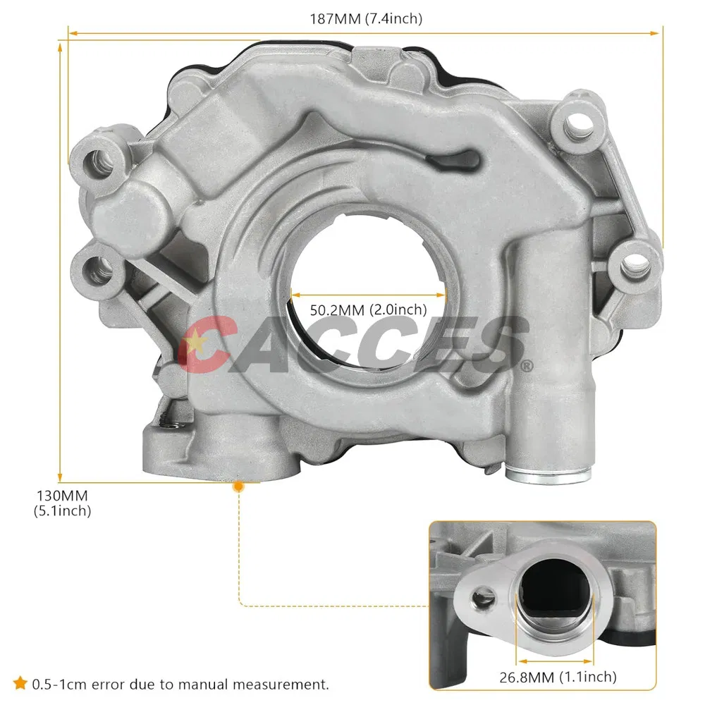 Масляный насос M452hv High Volume для Dodge 5.7L 6.4L Hemi