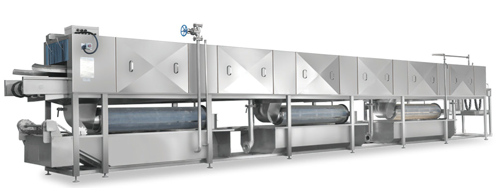 Автоматическая машина для переработки курицы