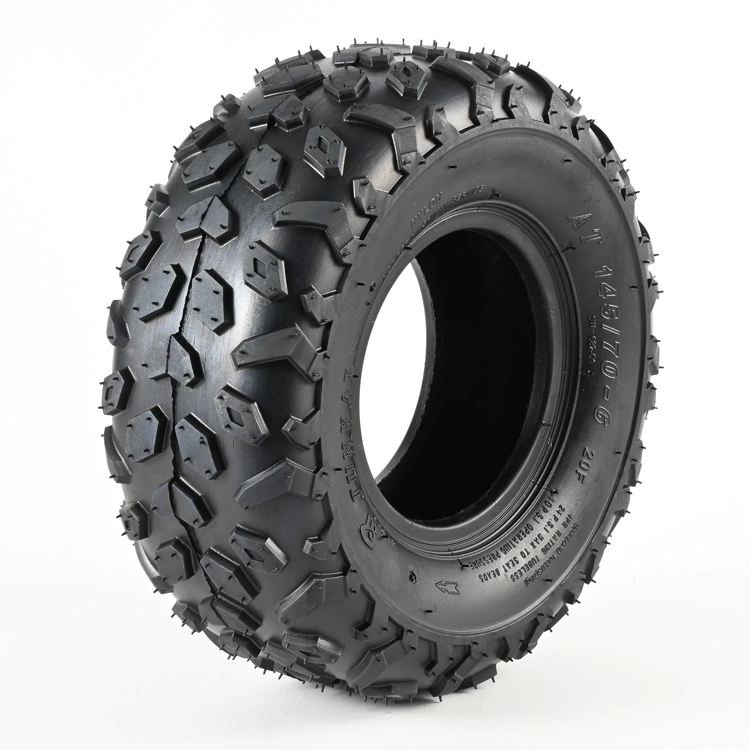 Customized Diesel 4X4 Dirt Bike Parts ATV Tyre with CE 145/70-6