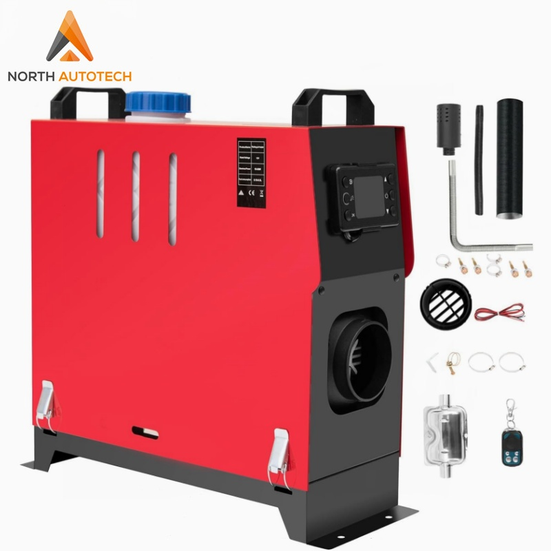 Дизельный воздушный отопитель 12В 8кВт с пультом