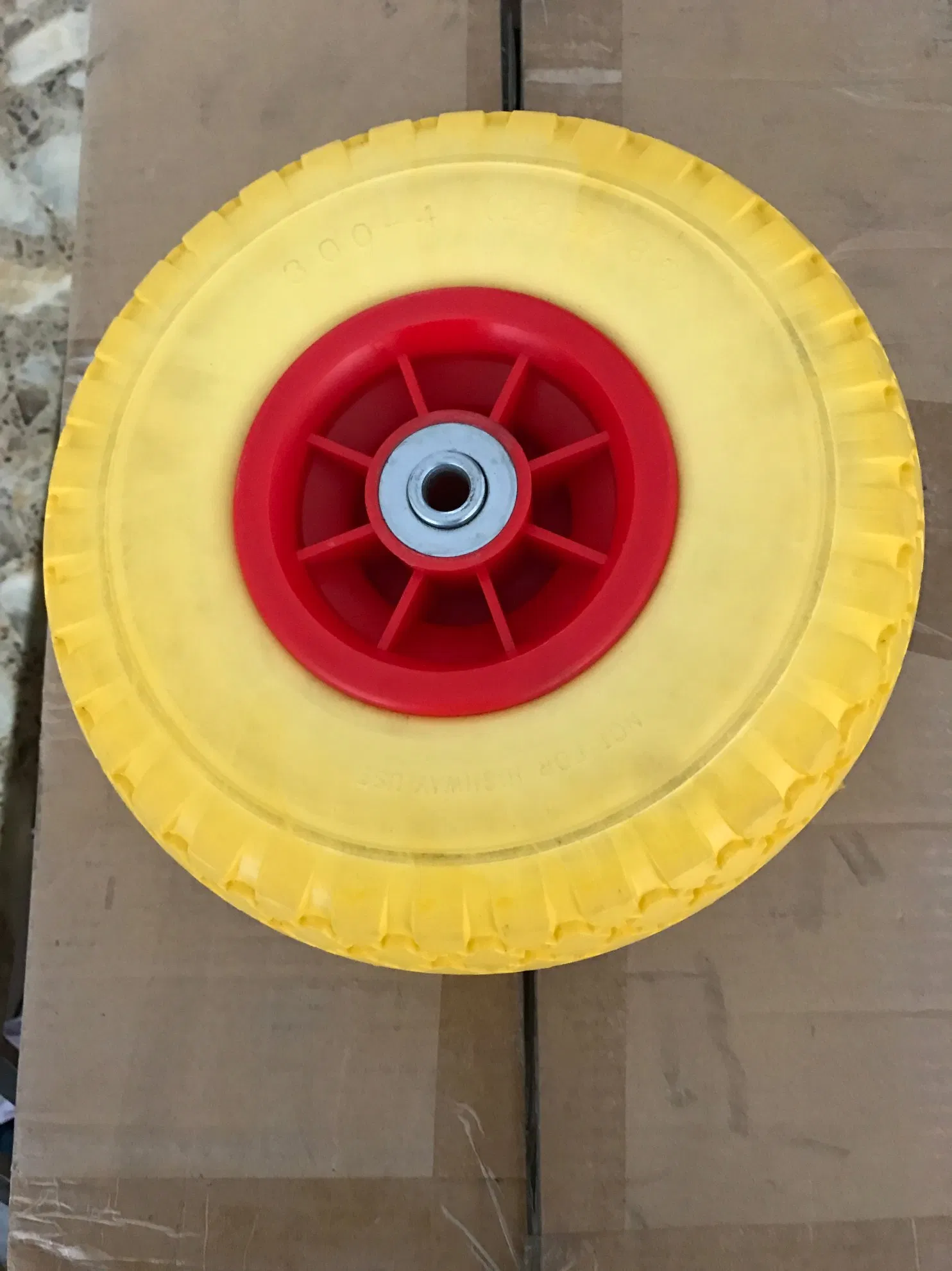 Колесо PU 300-4 с пластиковым ободом для тележек