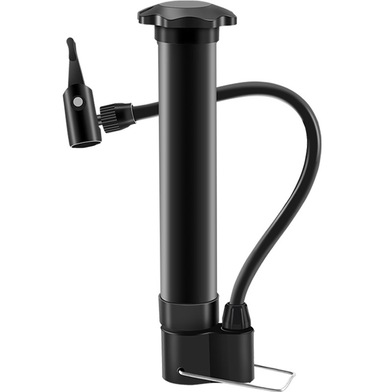 Portable Battery Bike Pump Mini High Pressure Bicycle Aluminium Inflatable Tube