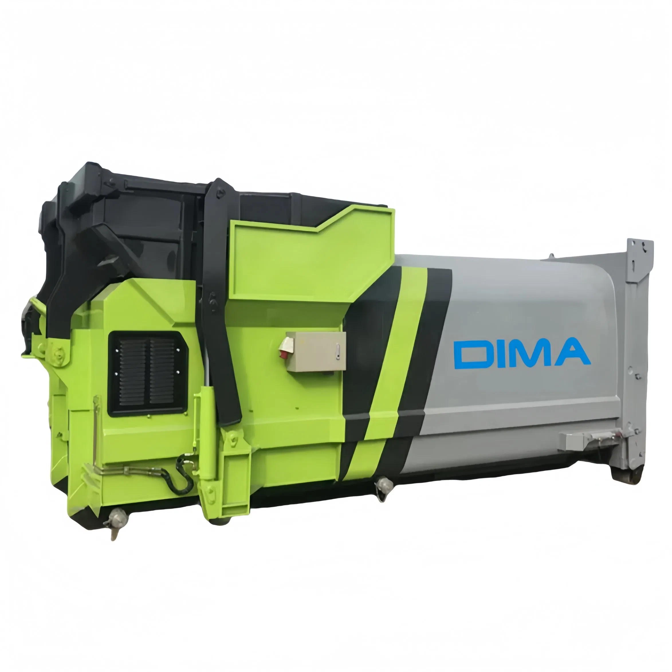 Heavy-Duty Mobile Garbage Compactor for Efficient Waste Management