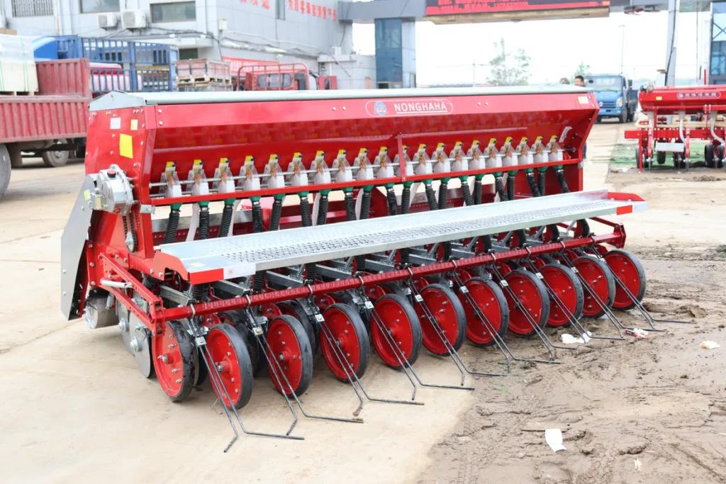 Сеялка для пшеницы 2BXF-20D с разбросом удобрений