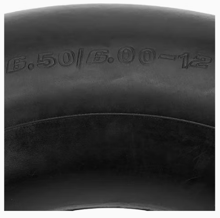 Heavy Duty Tire Inner Tube 650/600-12 6.00-12 6.50-12inner Tubes with Tr13 Straight Stem Replacement for Farm Implement Tractor Tires