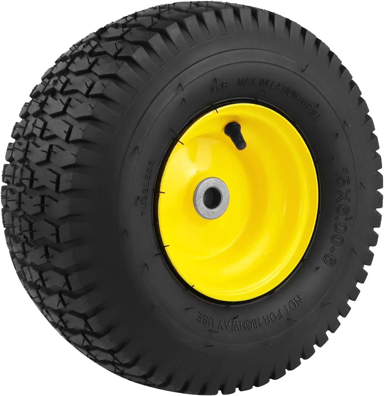Lawn Mower Tires 15X6.00-6 Tubless Wheel