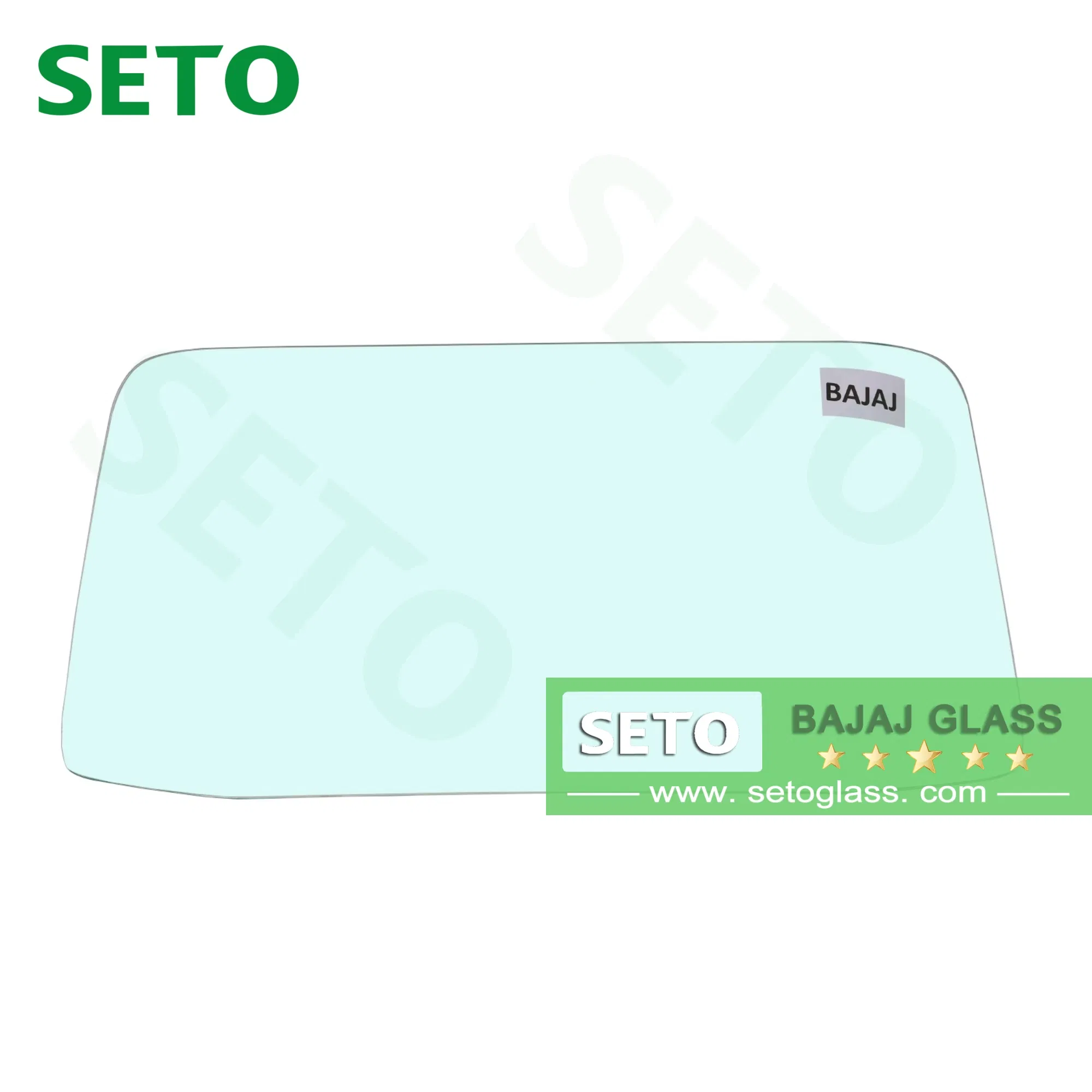 Tricycle Glass Three Wheel Windscreen, Bajaj Re Tuk Tuk Tvs King Front Glass, Agricultural Tricycle Windshield Glass