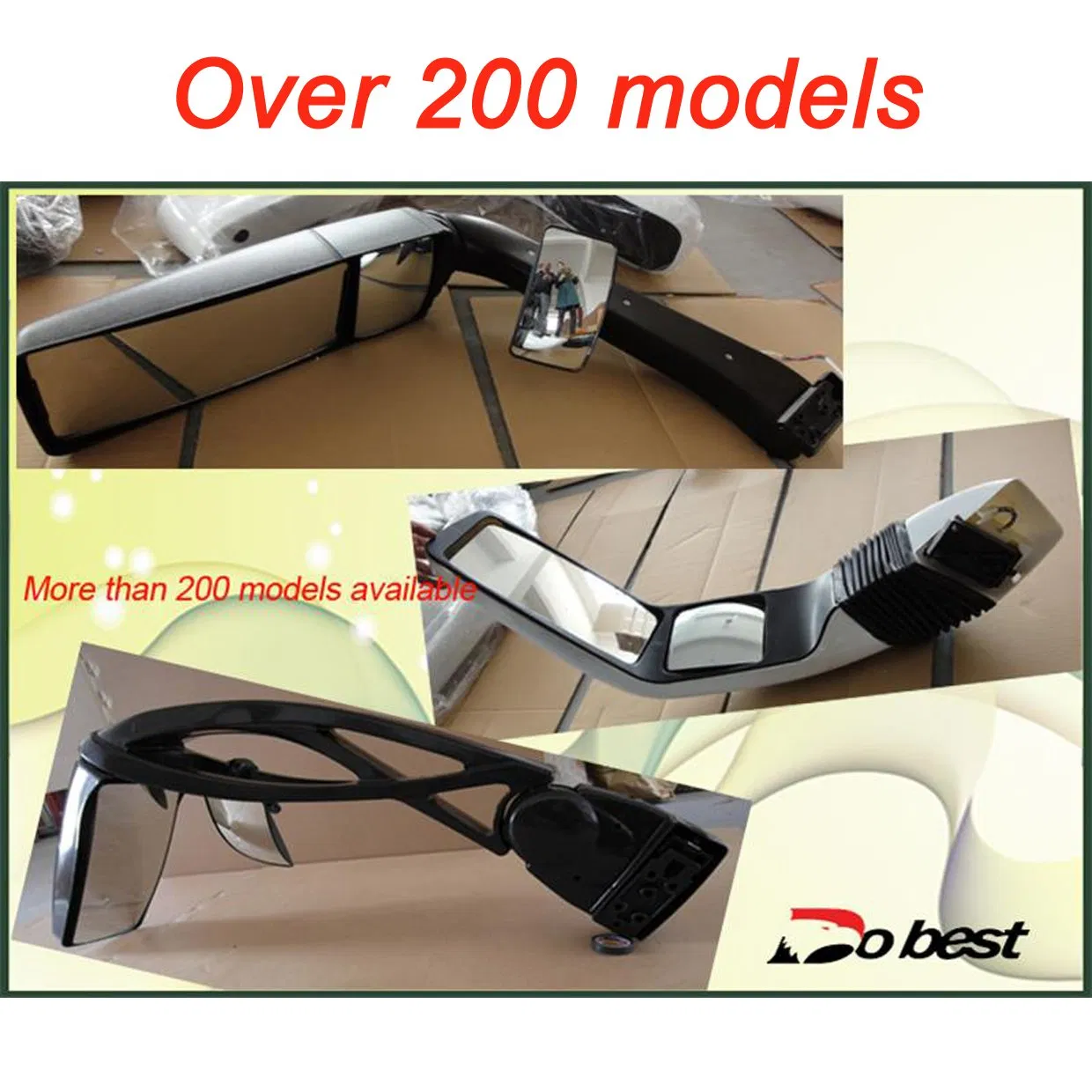 Bus Mirror Assembly Electric Manual Outside Reverse Mirror Bus Rearview Side Mirror