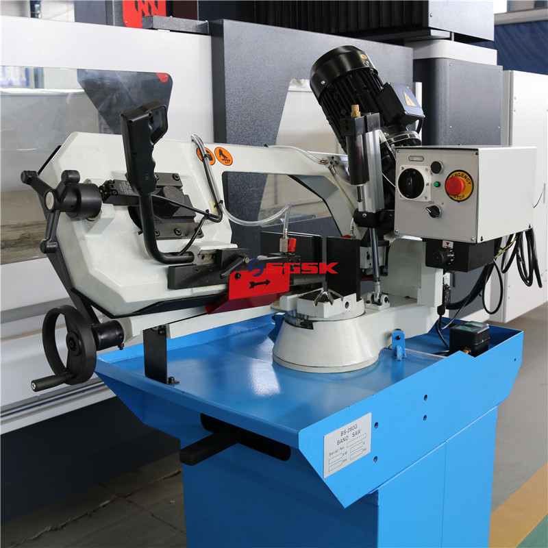 Труба ленточная пила для резки металла BS-260G