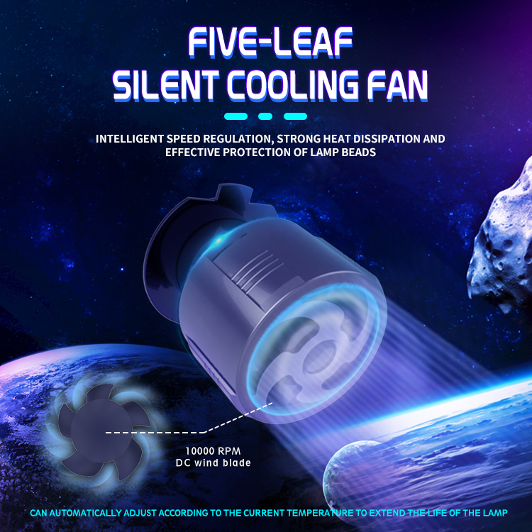 Лазерные LED фары H8 H9 H11 9005 9006 для авто