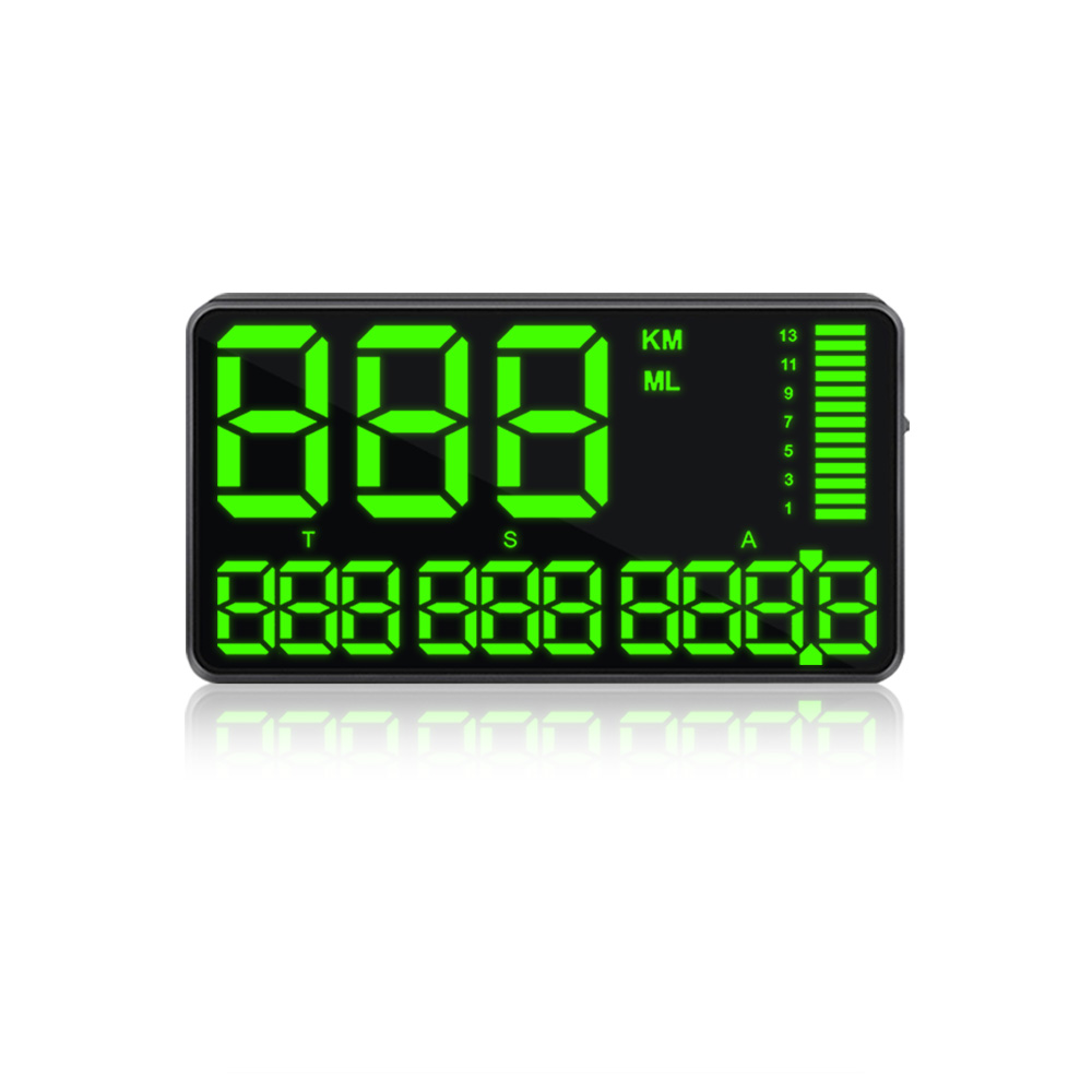 C90 HUD универсальный GPS-спидометр с дисплеем на лобовое стекло и сигнализацией превышения скорости
