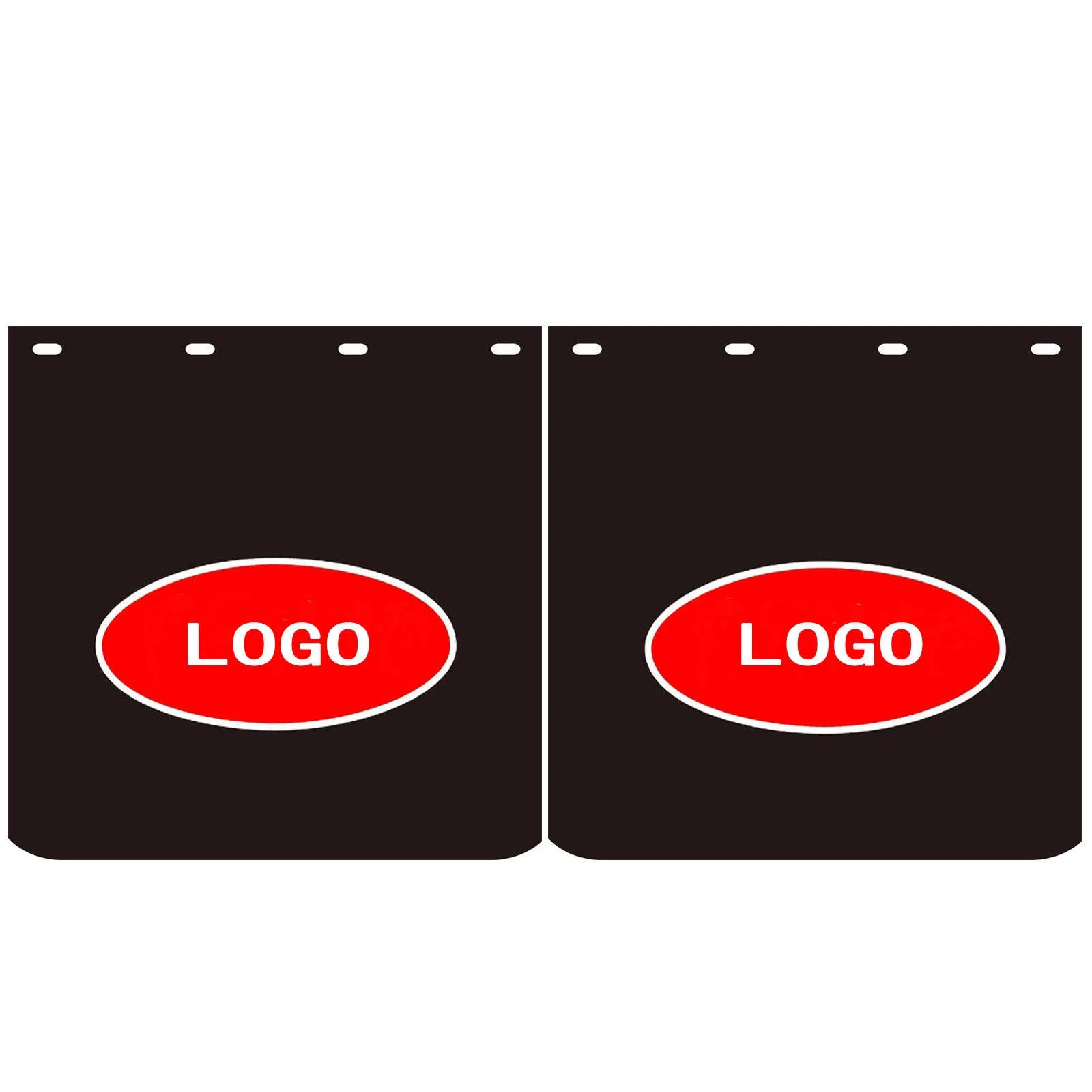 Custom Molded Logo Mud Splash Guard Rubber Truck Mud Flap for Semi Trucks Trailer