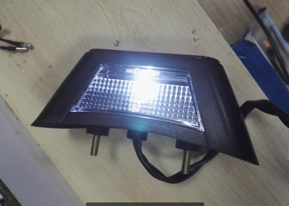 Фонарь подсветки номера LM-410 для мотоцикла