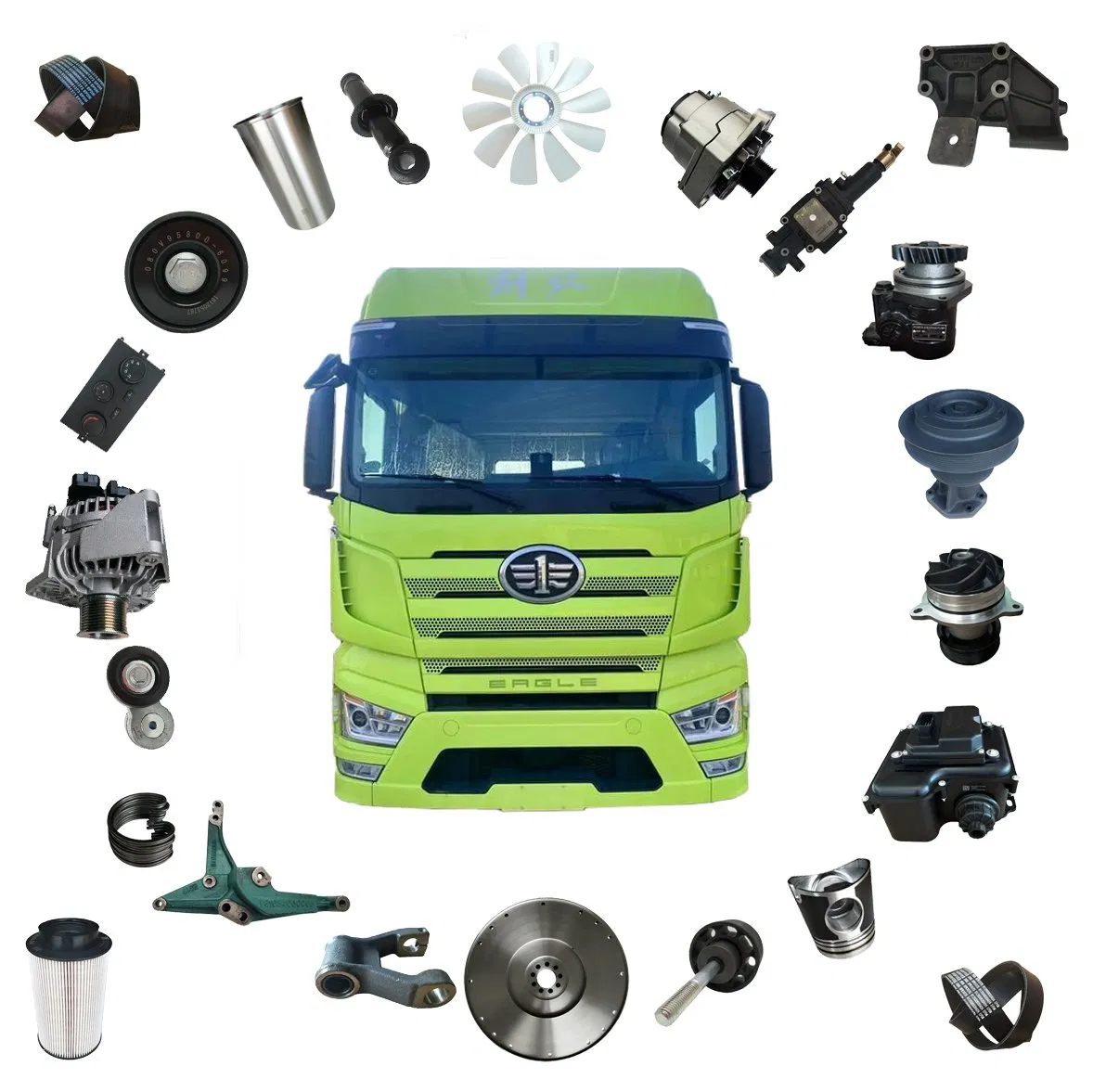 Запчасти для грузовиков HOWO, Sinotruk, FAW, Dongfeng