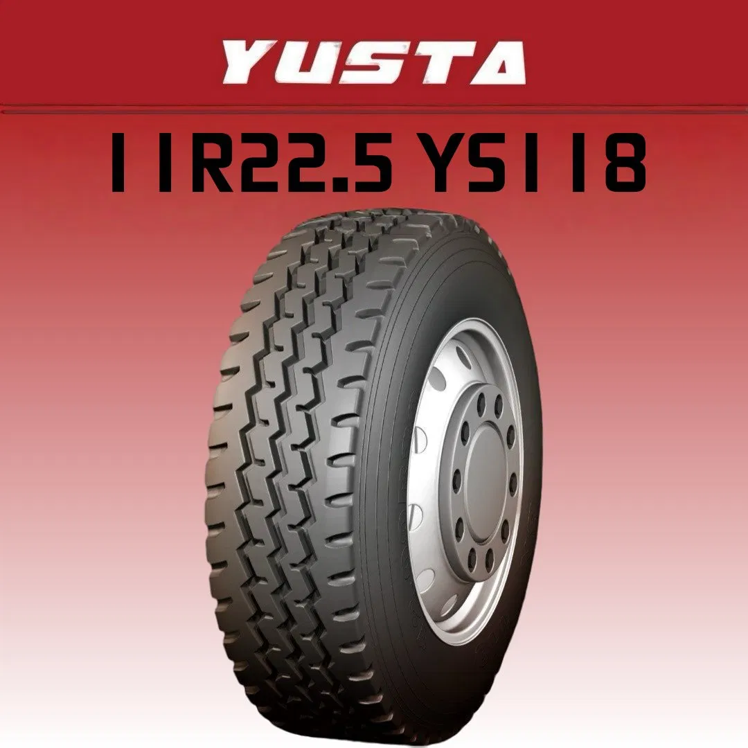 11r22.5 Yusta Brand China Truck Tire for Bus All Position Tire/Load Capcity Tire/Mixed Pavement/Mining/TBR Truck Tire for Bus Tire