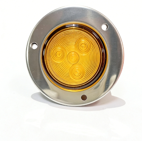 Круглые боковые габаритные фонари 2 дюйма для трейлеров