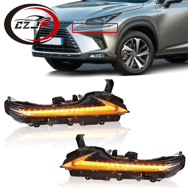 Czjf Excellent Quality LED Daytime Running Light with Sequential Turn Signal for Lexus Nx200 2015-2022