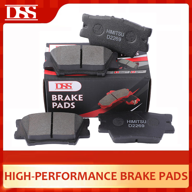 Wholesale Semi-Metallic Ceramic Organic Front Rear Disc Brake Lining Pad for Hyundai Toyota Audi