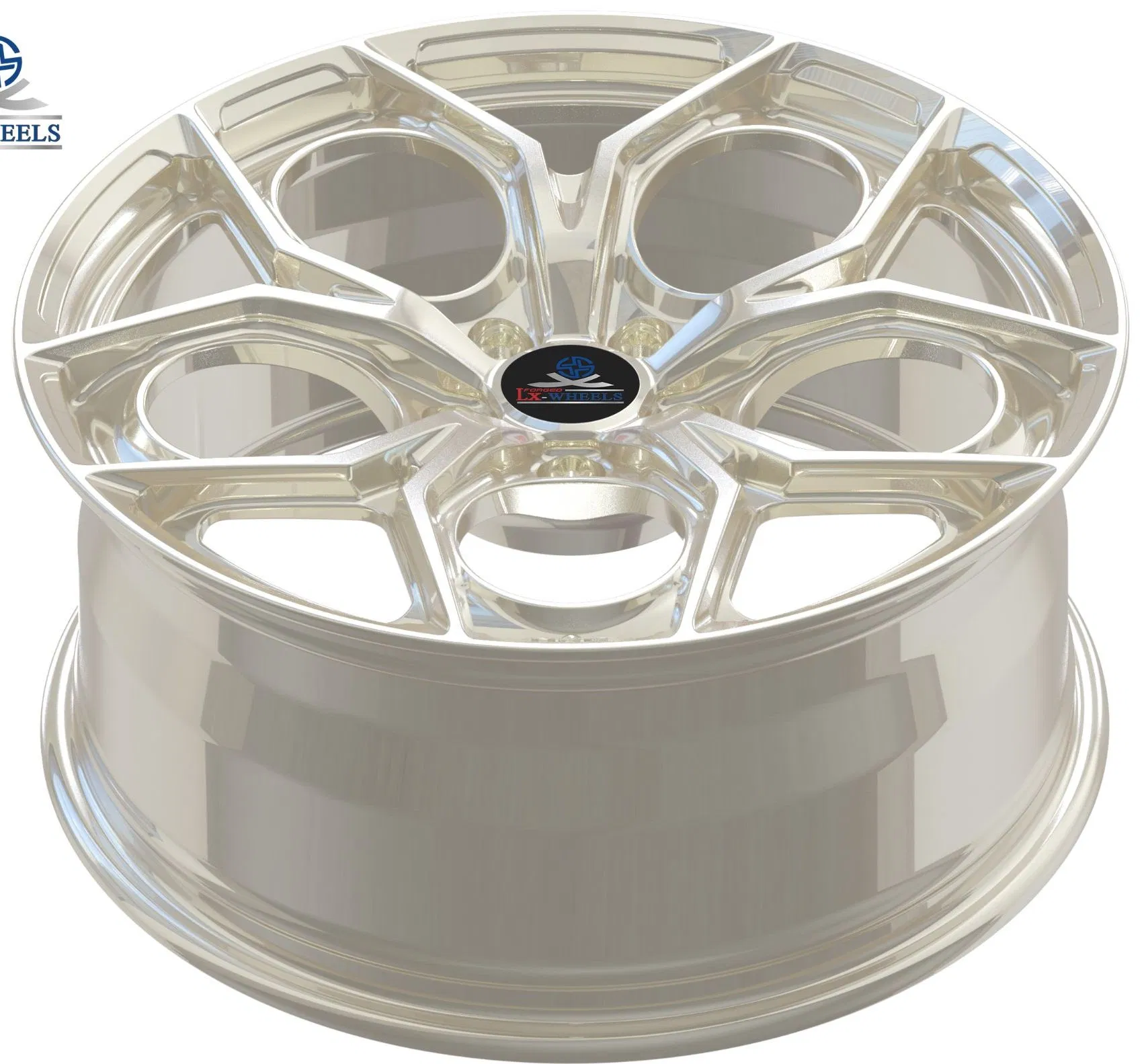 Литые диски LX Champagne Gold для Mercedes-Benz C260