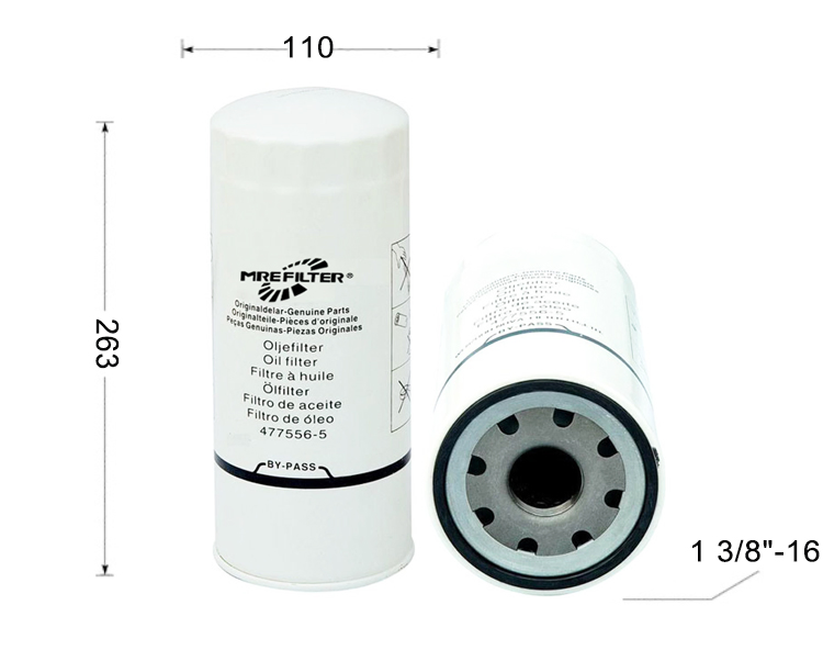 Auto Air Hydraulic Diesel Fuel Cartridge Parts Factory Price Wholesale OEM Oil Lube Filter for Volvo Truck Engine 477556-5