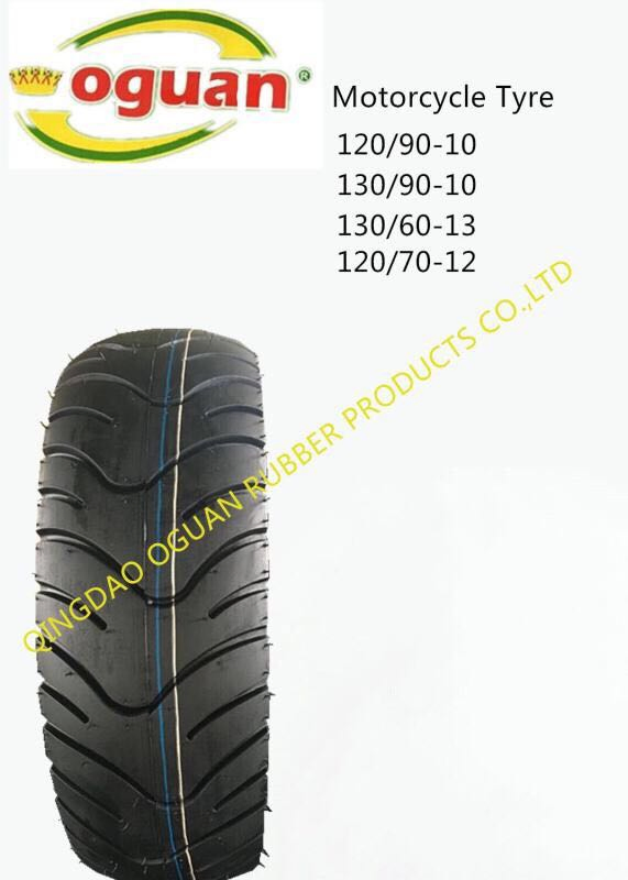 Шина мотоциклетная 130/90-10, 6PR, нейлоновый корд