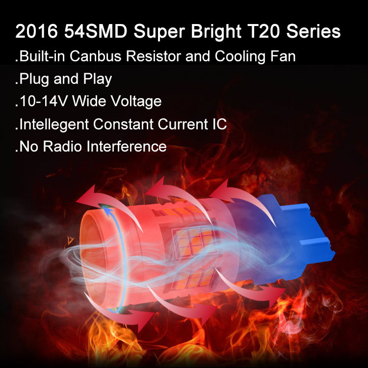 Светодиодная лампа G-View 3157 7440 для авто