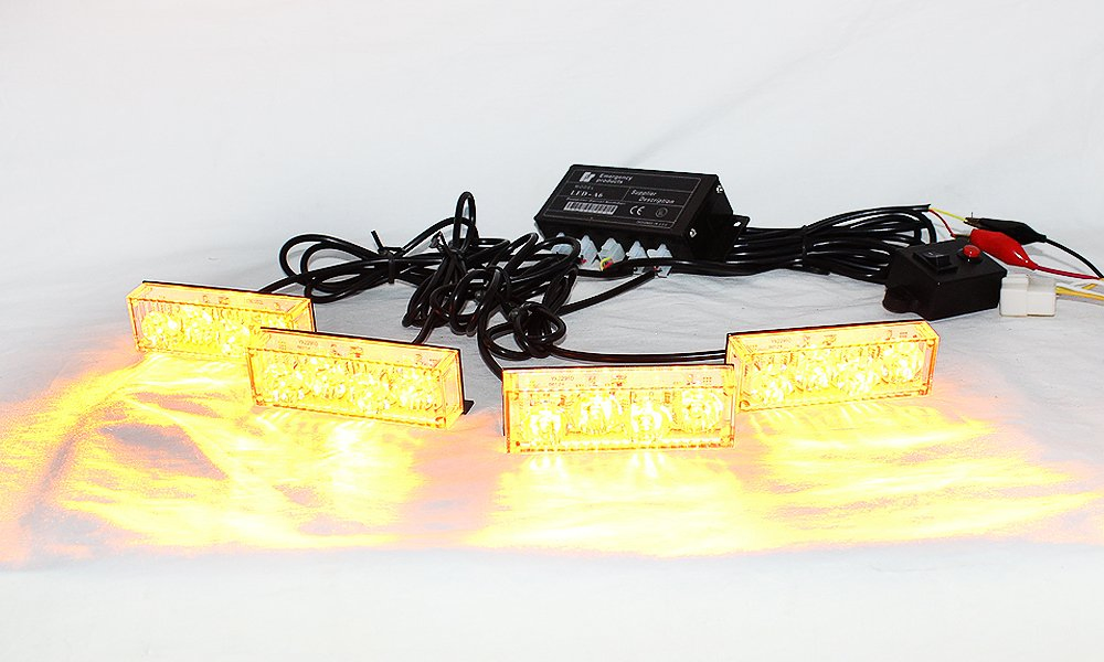 Оранжевые светодиодные габаритные огни DS855-4L-A