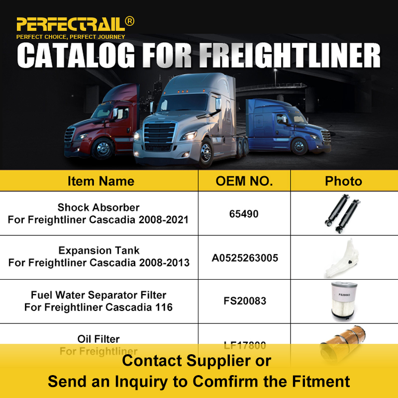 PERFECTRAIL Auto Heavy Duty Spare Parts for Freightliner Columbia Cascadia Century Coronado Argosy FLD Sprinter American Trucks