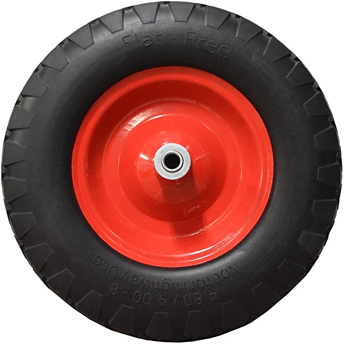 Колесо 3.50-8 и 4.00-8 из пенополиуретана для тачек