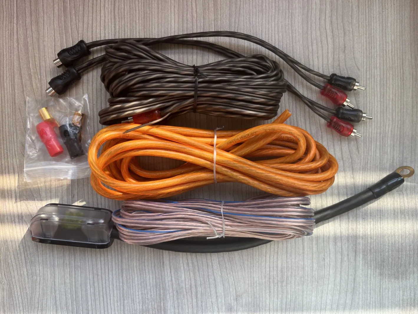 Cable Audio Amplifier Subwoofer Cable Accessories Signal Cable Car Installation Wiring Kit