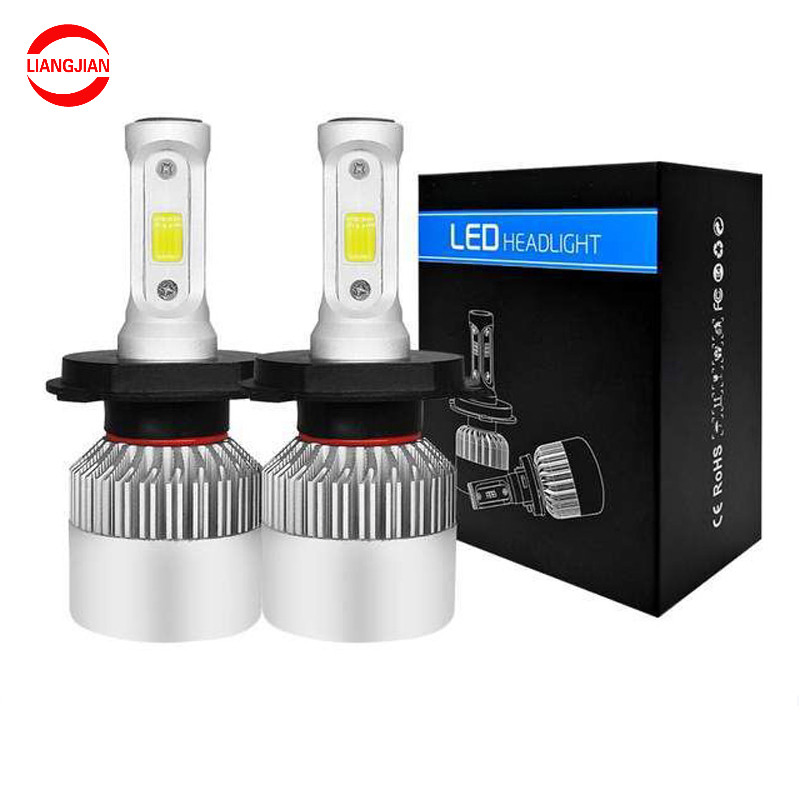 Комплект светодиодных ламп H11 9005 H4 для авто, 12В