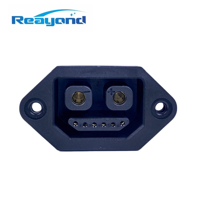 Разъём 2+6 для электроскутеров, 10-65А