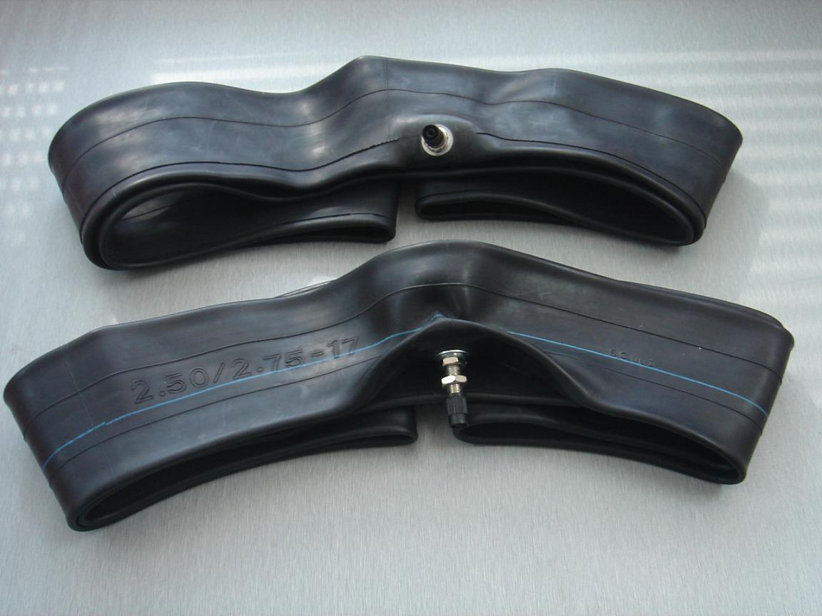 Камеры мотоциклетные 2.50/2.75-17 3.00-17 из натурального и бутилового каучука