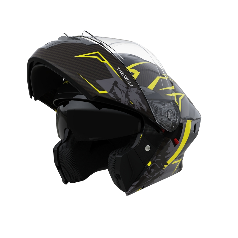 Lightweight Flip-up Motorcycle Helmet for Ultimate Comfort and Style