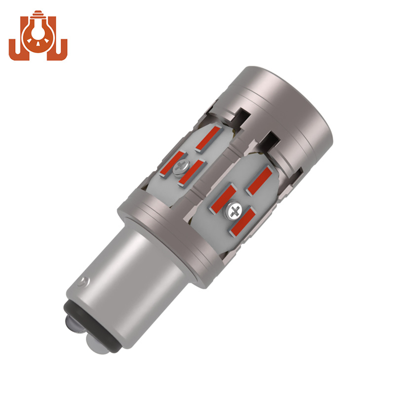 Светодиодная лампа 1157 3157 красная для стоп-сигнала