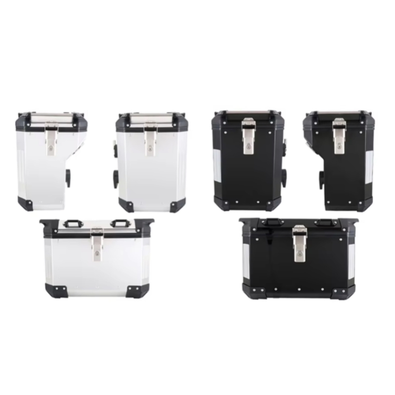 Tail Boxes Side Case Aluminum Alloy for Hon. Da Crf1000 (TOP+LEFT+RIGHT+RACKS)