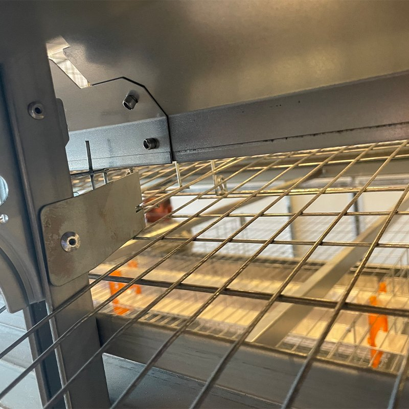 Клетка для кур-несушек автоматическая H-типа