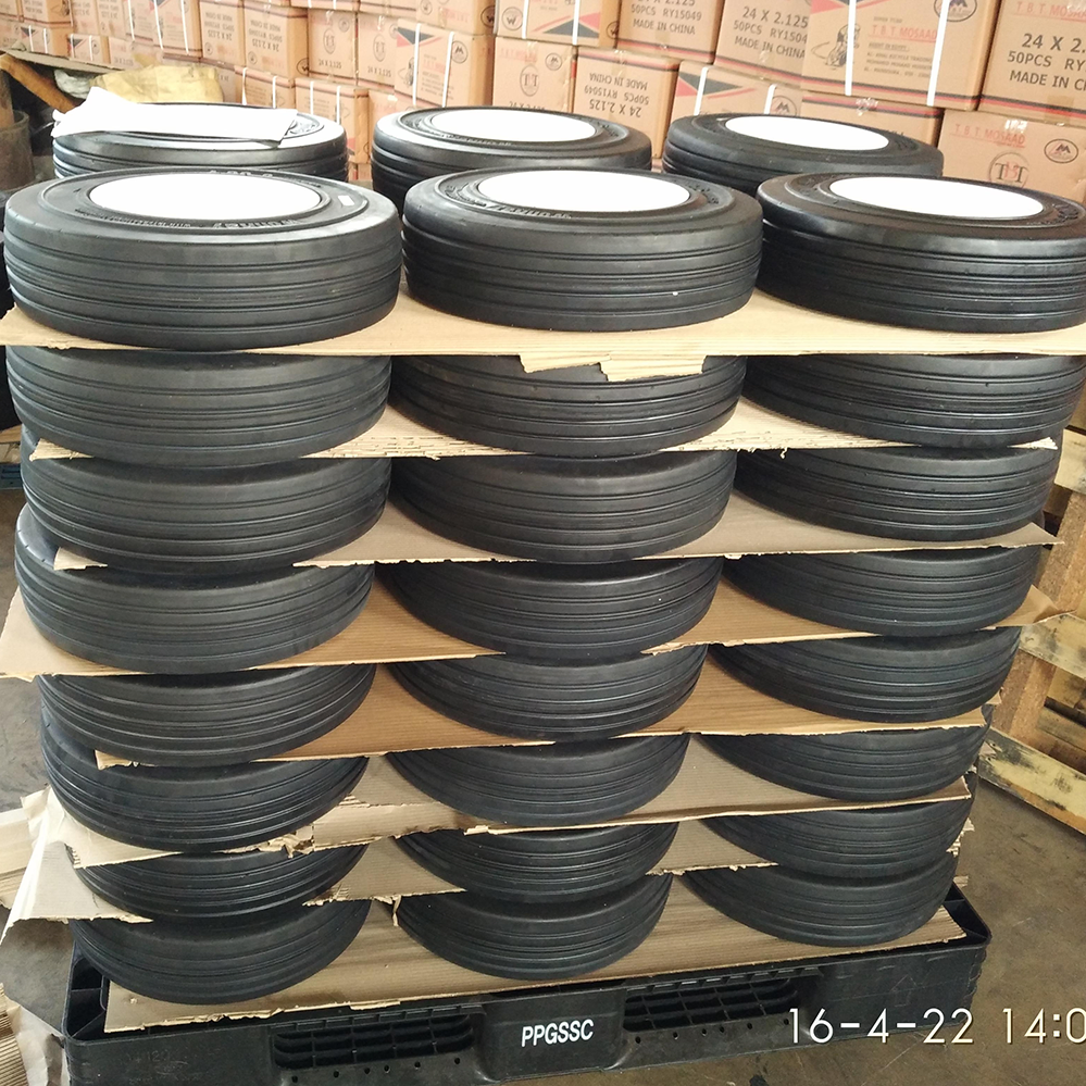 Wholesale Forklift Solid Tires 4.00-8 400X8 for Forklifts, Trailers, Tow Trucks Gse Wheels for Airport Equipment