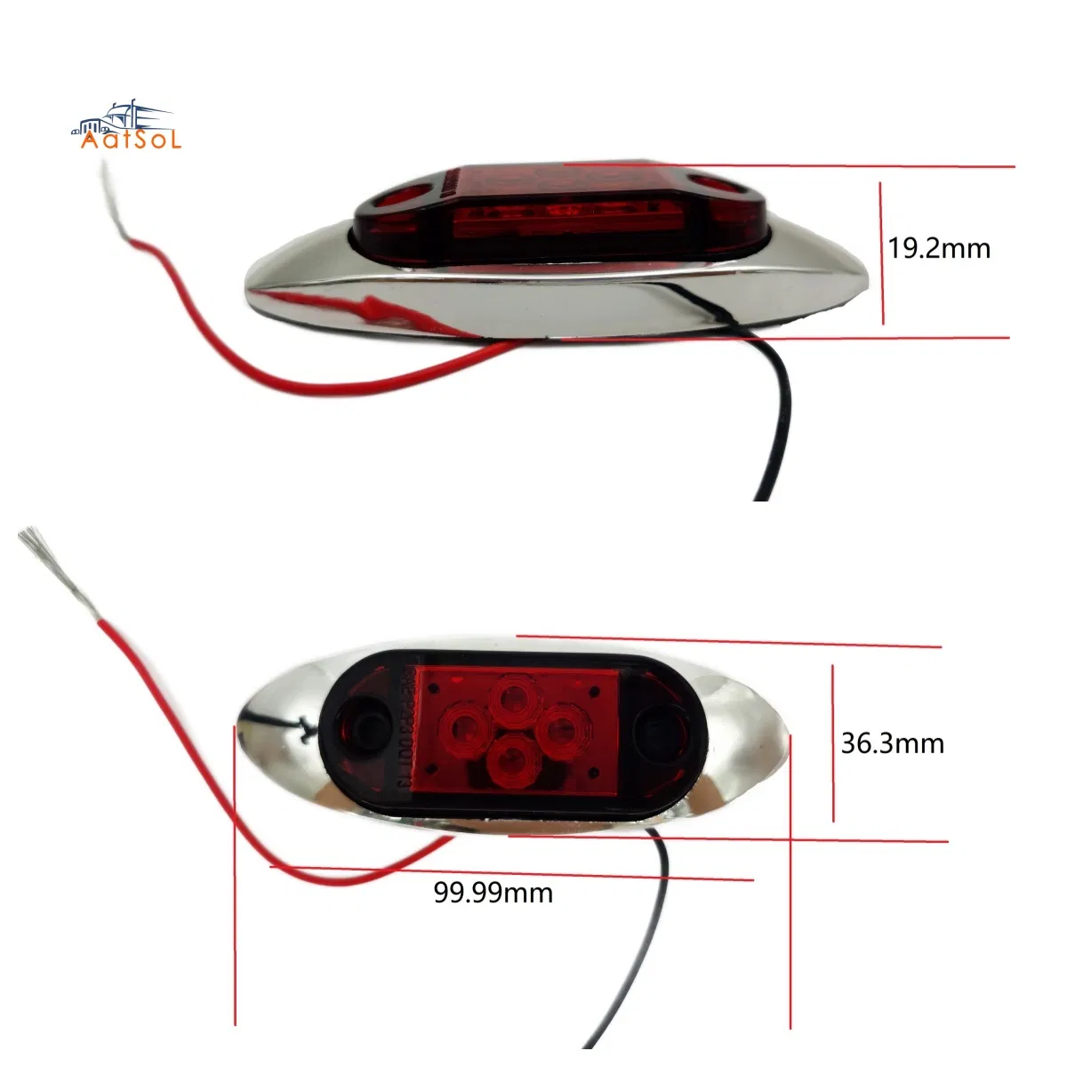 Универсальные боковые габаритные LED-лампы для авто