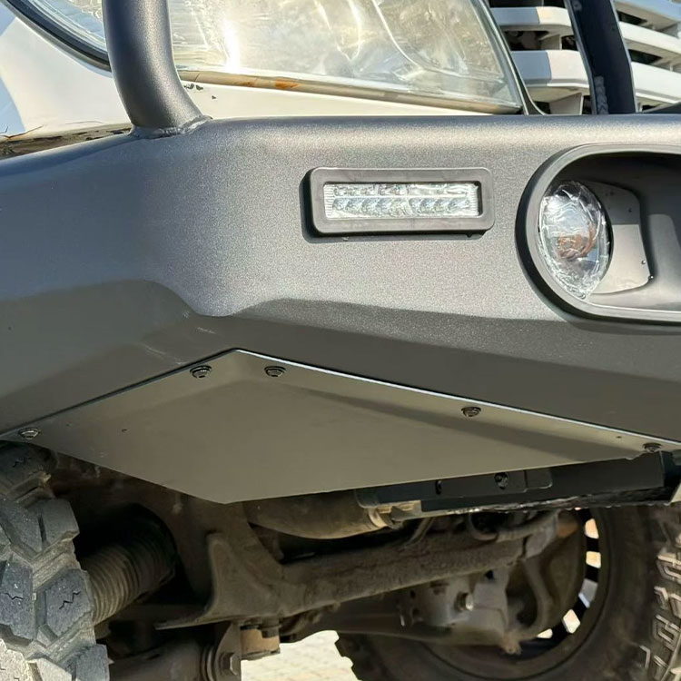 Steel Bull Bar Front Bumper for Toyota Land Cruiser LC100 LC120 LC76