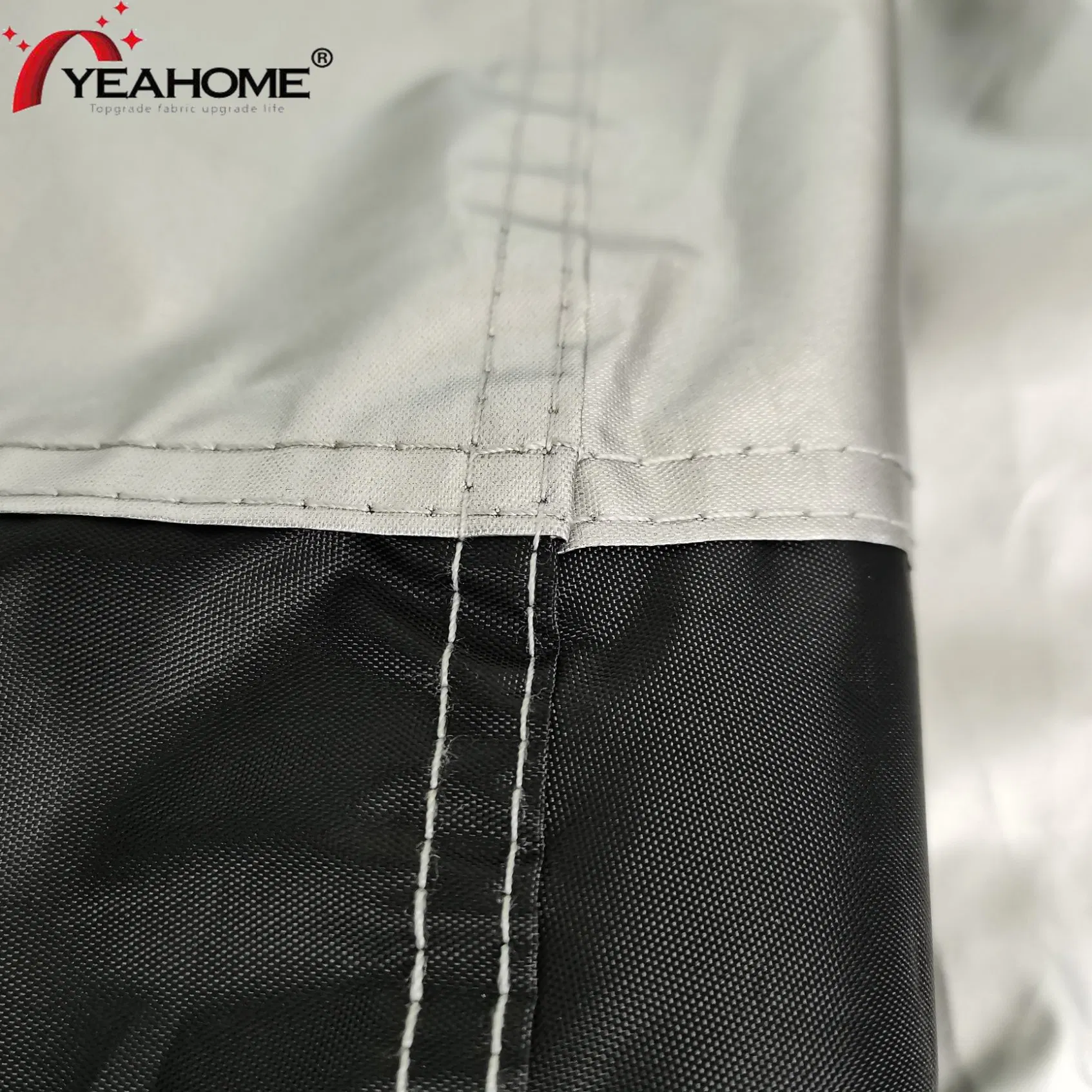 210d Silver Black Oxford Water-Proof Motorcycle Cover Anti-UV Motorbike Cover